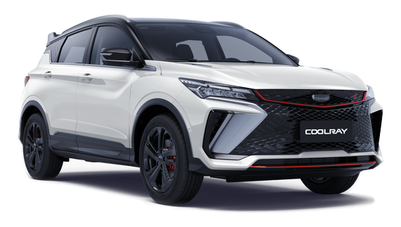 Geely Coolray с приложениями GUHub на штатном дисплее