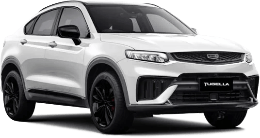 Geely Tugella с приложениями GUHub на штатном дисплее